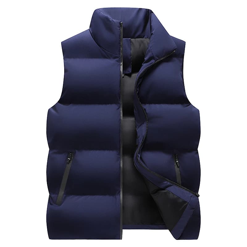 Gilet d'hiver pêche épais chaud respirant coupe-vent qualité premium pour hommes extérieur