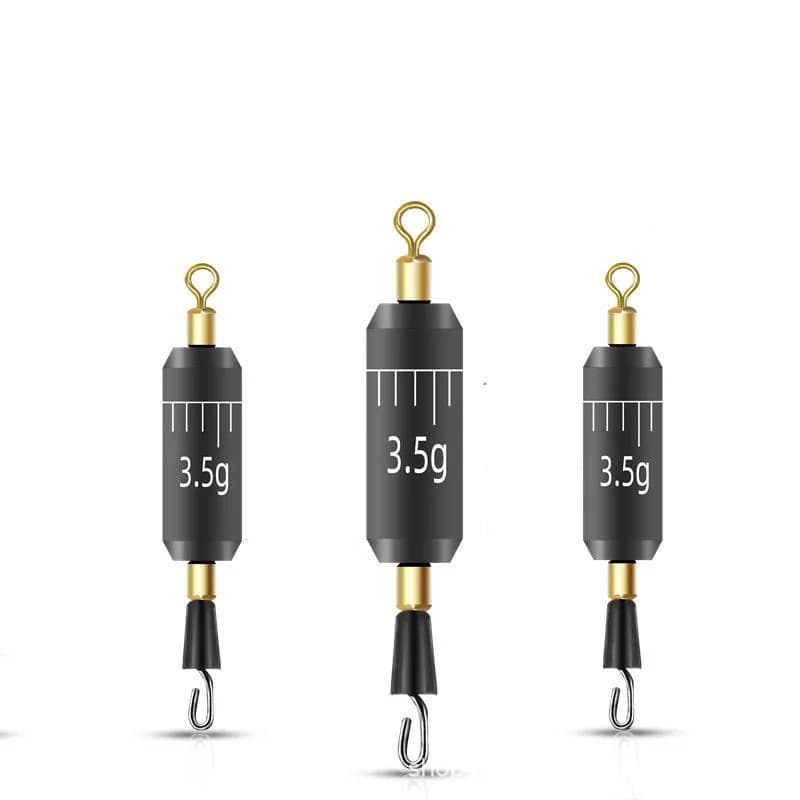 Plombs de pêche goutte d'eau 1.5g-4g - 10 pièces avec échelle pour pêche précise et efficace