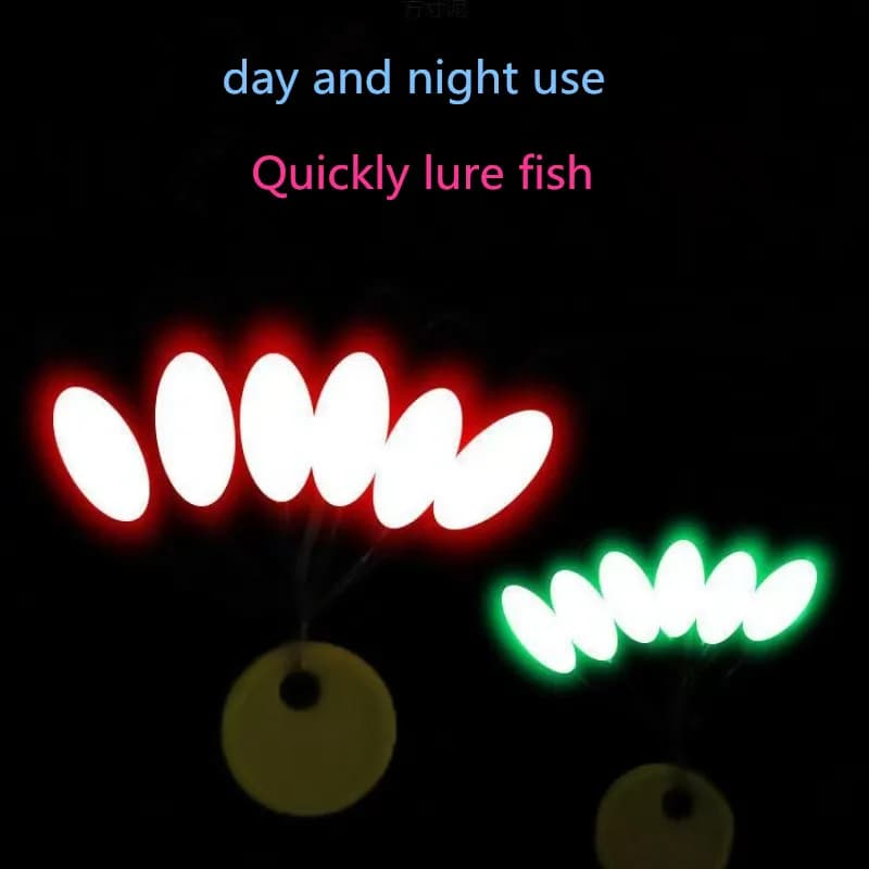 6 boules lumineuses flottantes ovales pour la pêche de la carpe la nuit accessoires pêche nocturne appâts flottants