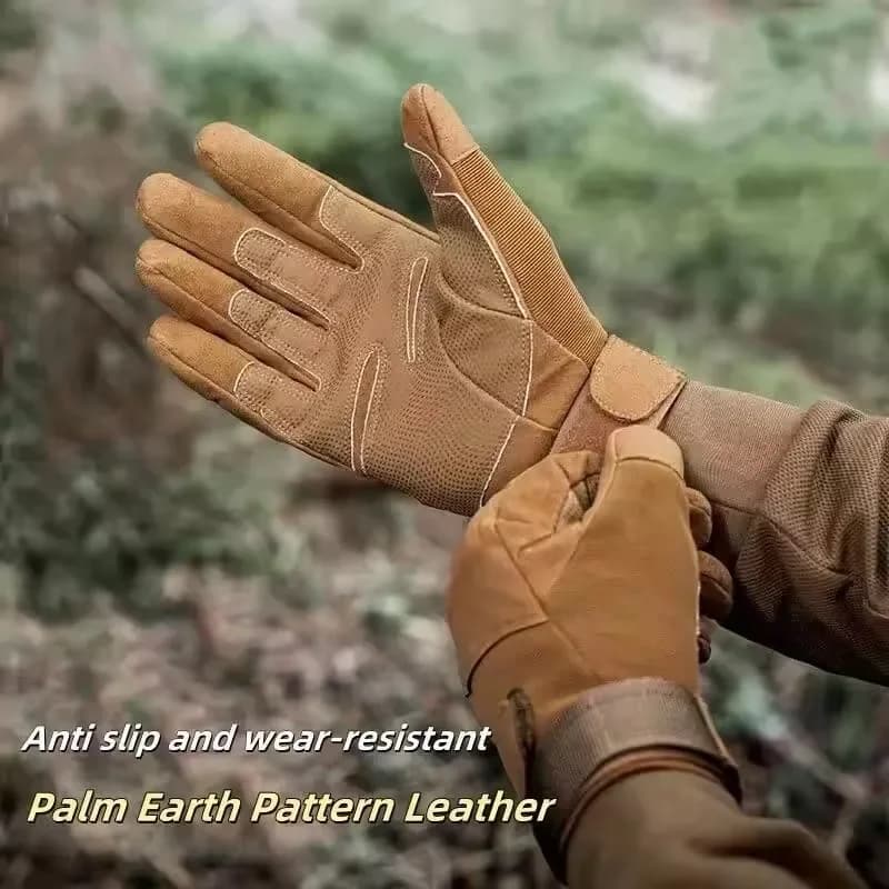 Gants tactiques anti-dérapants pour pêche, escalade et paintball - Hommes sportifs