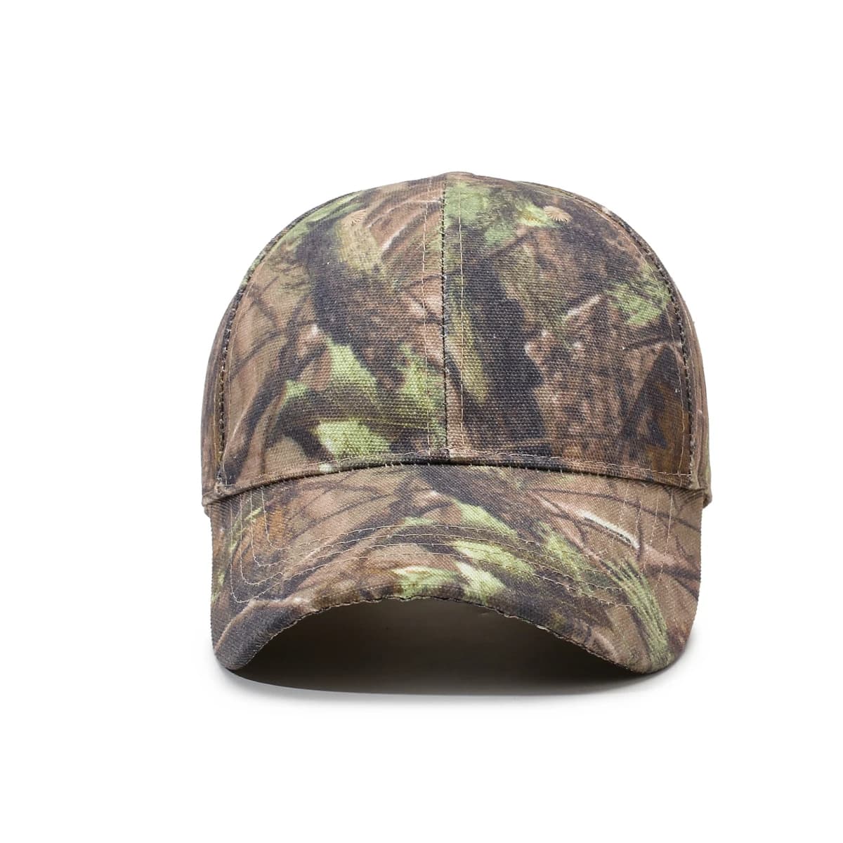 Casquette camouflage feuilles jungle pêche - Pattern nature randonnée - Protection solaire wilderness