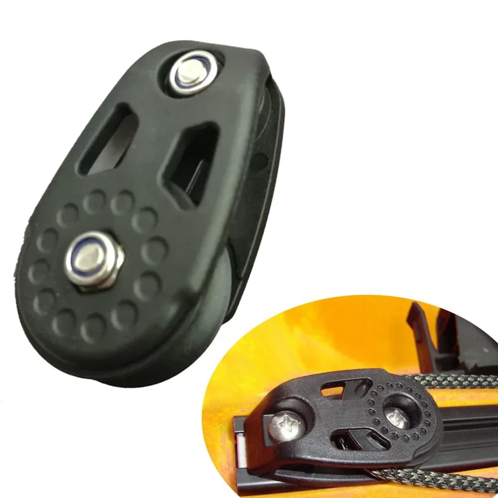 Kit de poulies pour kayak de pêche - Système trolley d'ancre lourd duty