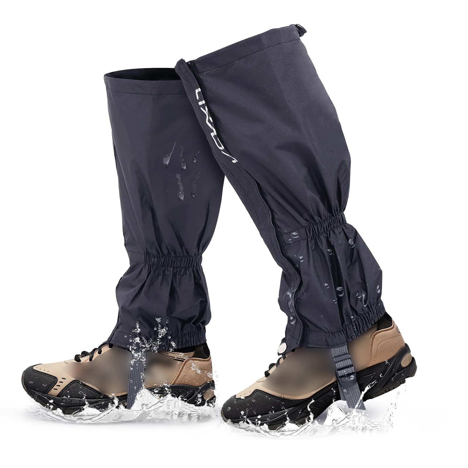 Guêtres Lixada imperméables randonnée ski alpinisme camping coupe-vent protection chaussures