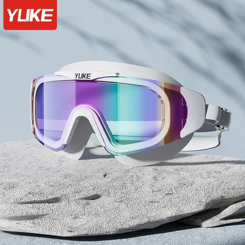 Lunettes de plongée étanches anti-buée HD grand cadre équipement natation professionnel