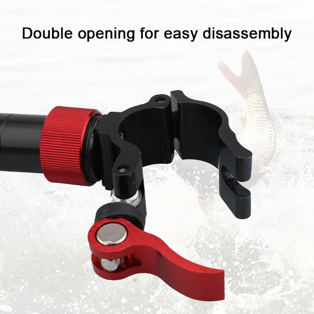 Support parapluie pour chaise de pêche en alliage aluminium rotatif et réglable - Équipement bateau extérieur