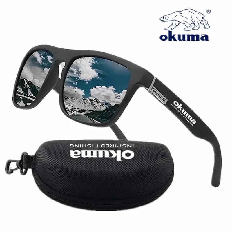 Lunettes de soleil polarisées Okuma UV400 - Pêche, chasse, vélo - Protection optimale outdoor