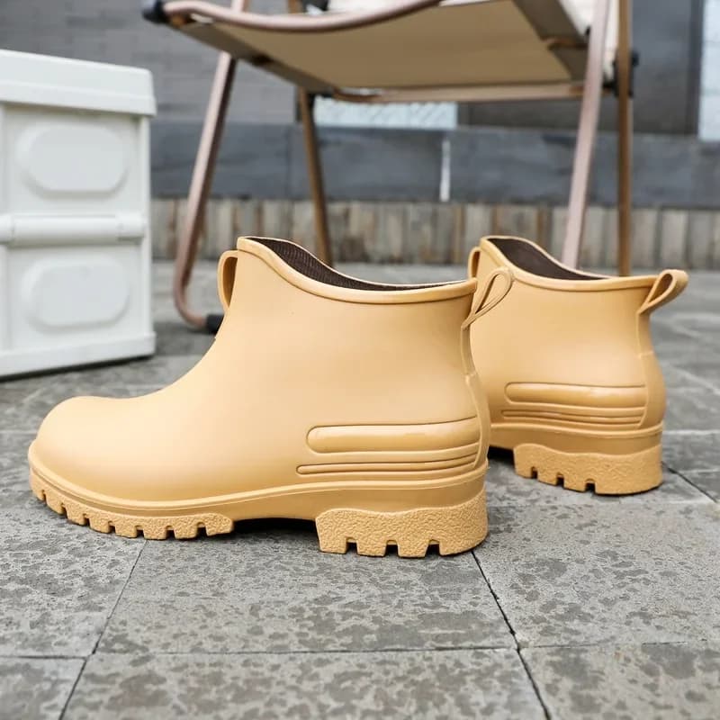 Bottes de pluie courtes style coréen homme pêche légères respirantes antidérapantes outdoor