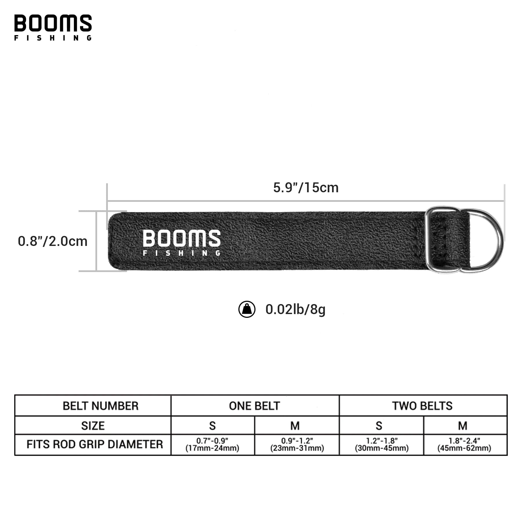 Lanyard enroulé avec mousquetons et sangles pour canne à pêche et épuisette - 2 mètres