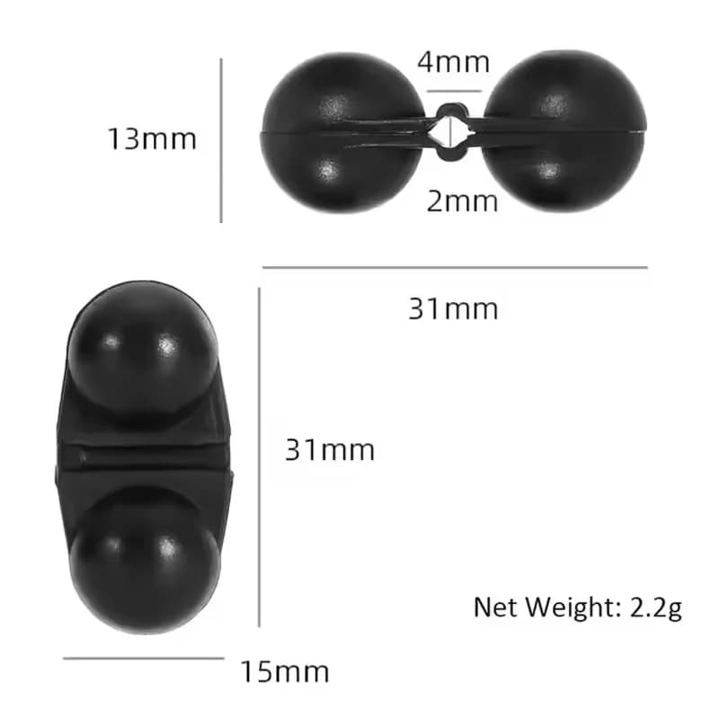 5 flotteurs pêche en EVA avec grelot et perle plombée pour silure, 20g et 30g, accessoires