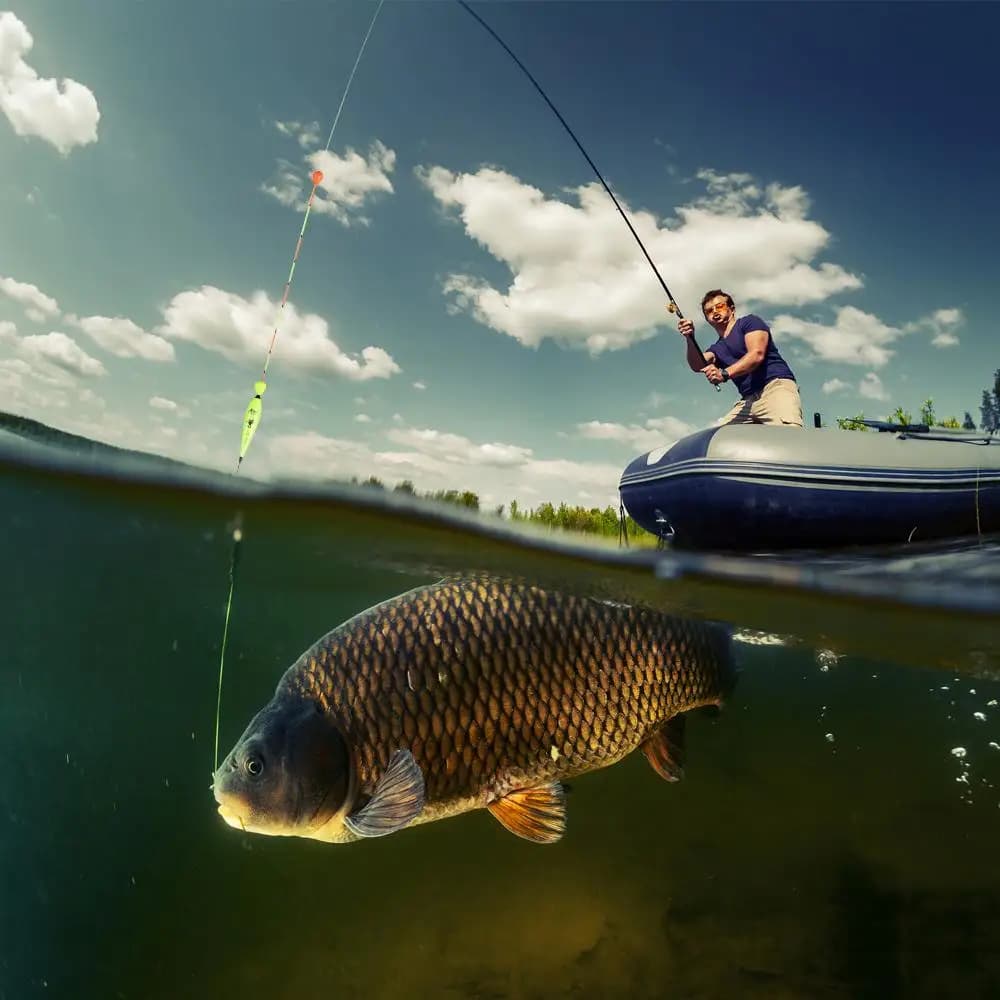 Flotteur composite nano perlé pour pêcheurs malvoyants - Bille flottante coulissante accrocheuse