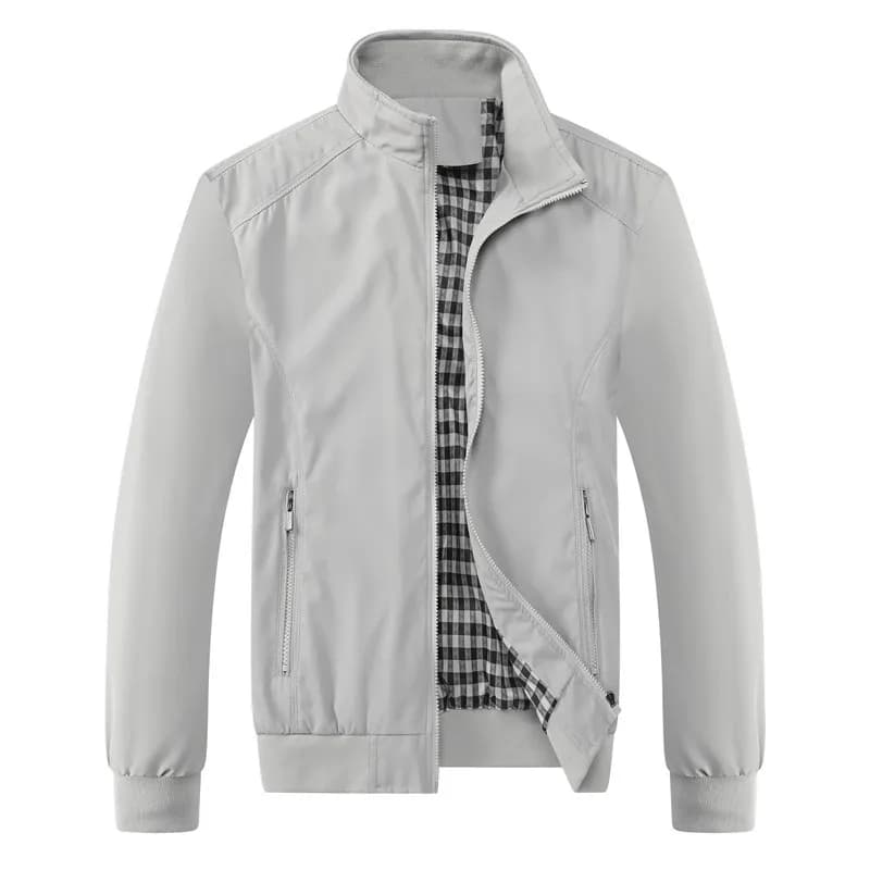Bomber slim printemps automne homme fashion pêche casual nouvelle collection baseball jacket