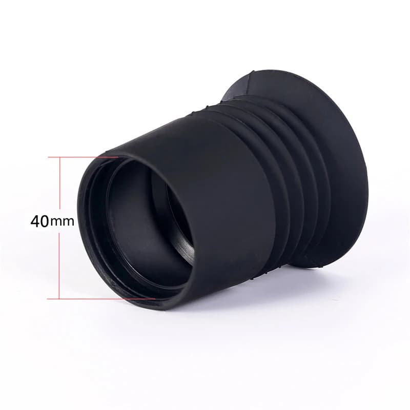 Protecteur oculaire 40mm pour viseur de pêche - Anti-recul pour cannes à pêche équipées optique