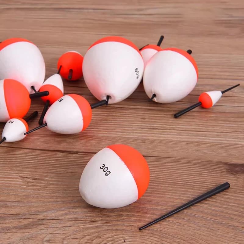 5 flotteurs pêche EVA mousse 2g à 60g pêche leurre appât flottabilité réglable accessoire polyvalent