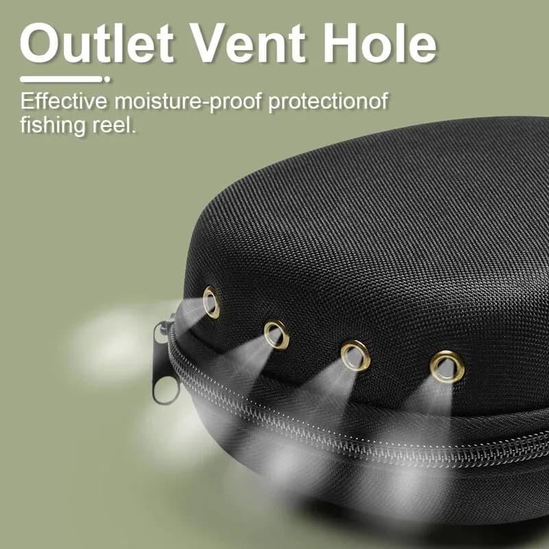 Étui de protection EVA portable pour moulinet de pêche tambour spinning et raft