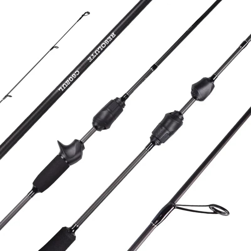 Canne truite Mavllos Resolute 30T carbone Toray 71g légère BFS casting 0.8-7g action rapide