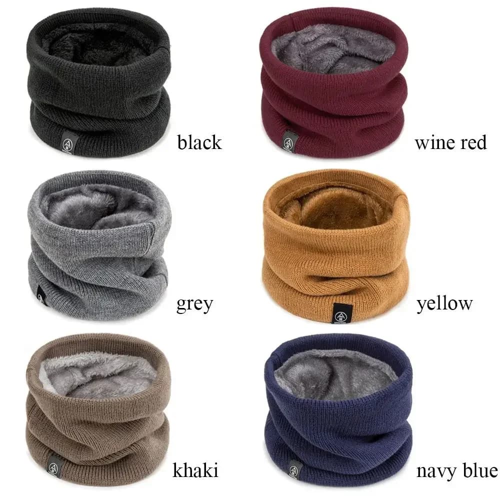 Tour de cou thermique unisexe hiver - Protection vent pour ski running cyclisme pêche