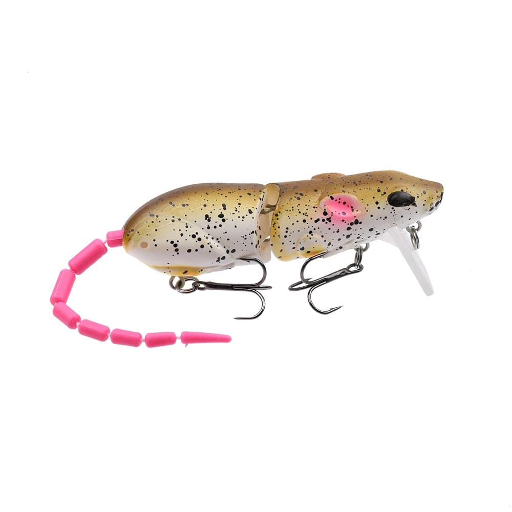 Leurre souris flottant 15,5g pour pêche du brochet et du black bass, appât artificiel rongeur
