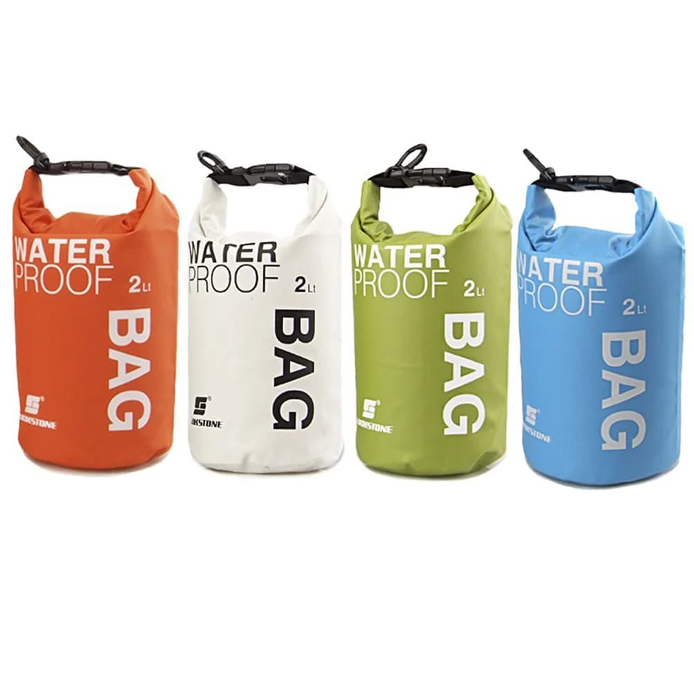 Sac étanche 2L pour pêche, kayak et sports nautiques - Protection optimale pour appareils photo et équipements