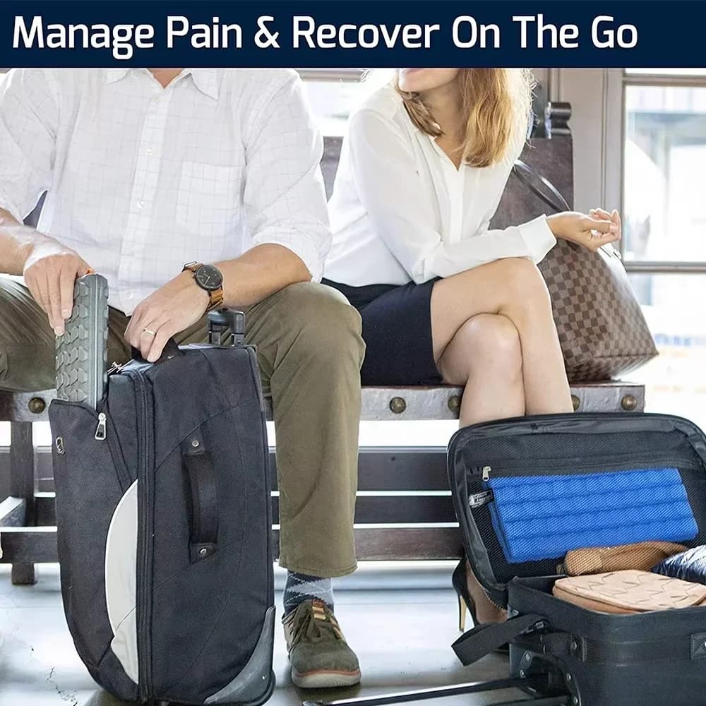 Rouleau de massage musculaire pliable voyage récupération sportive douleurs dos
