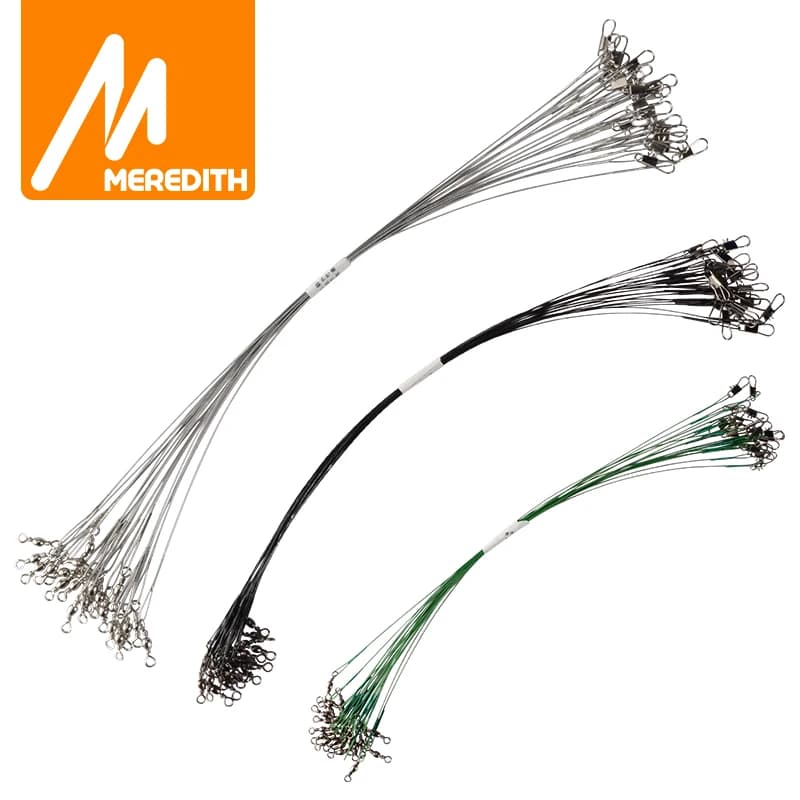 Fil anti-emmêlement Meredith pour pêche du black bass avec leurres rotatifs et accessoires Parker