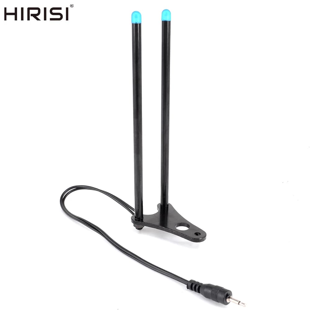 Hirisi SN4 4Pcs Barres Anti-Enrochement pour Détecteurs de Touche avec LED 4 Couleurs - Accessoires Pêche Carpe