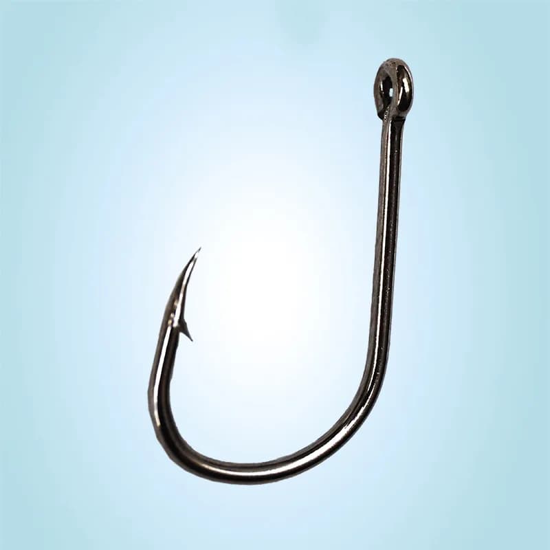 200 hameçons pêche circle jighead 3# à 12# barbelés pour carpe matériel accessoires pesca