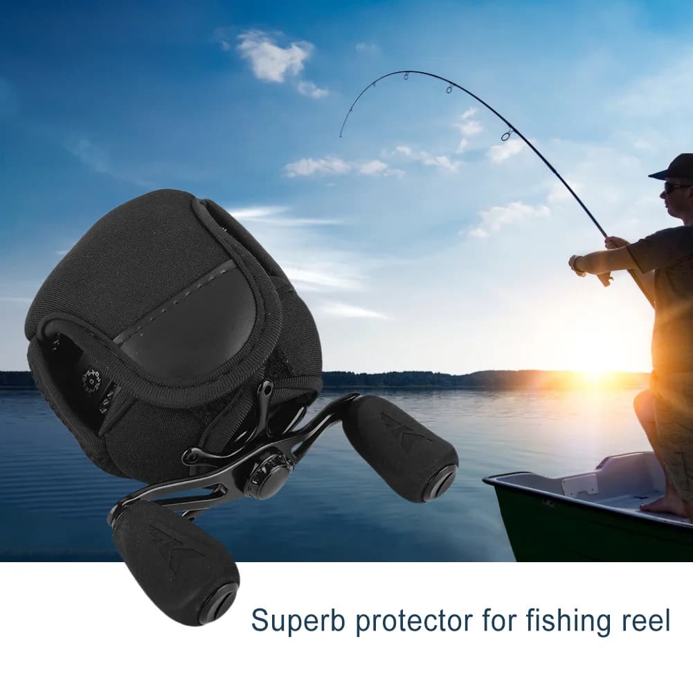 Étui moulinet pêche waterproof et respirant - Protection optimale pour moulinets casting