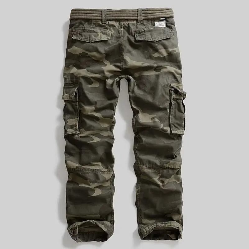 Pantalon camouflage droit délavé - Discrétion optimale pour pêche approche et observation