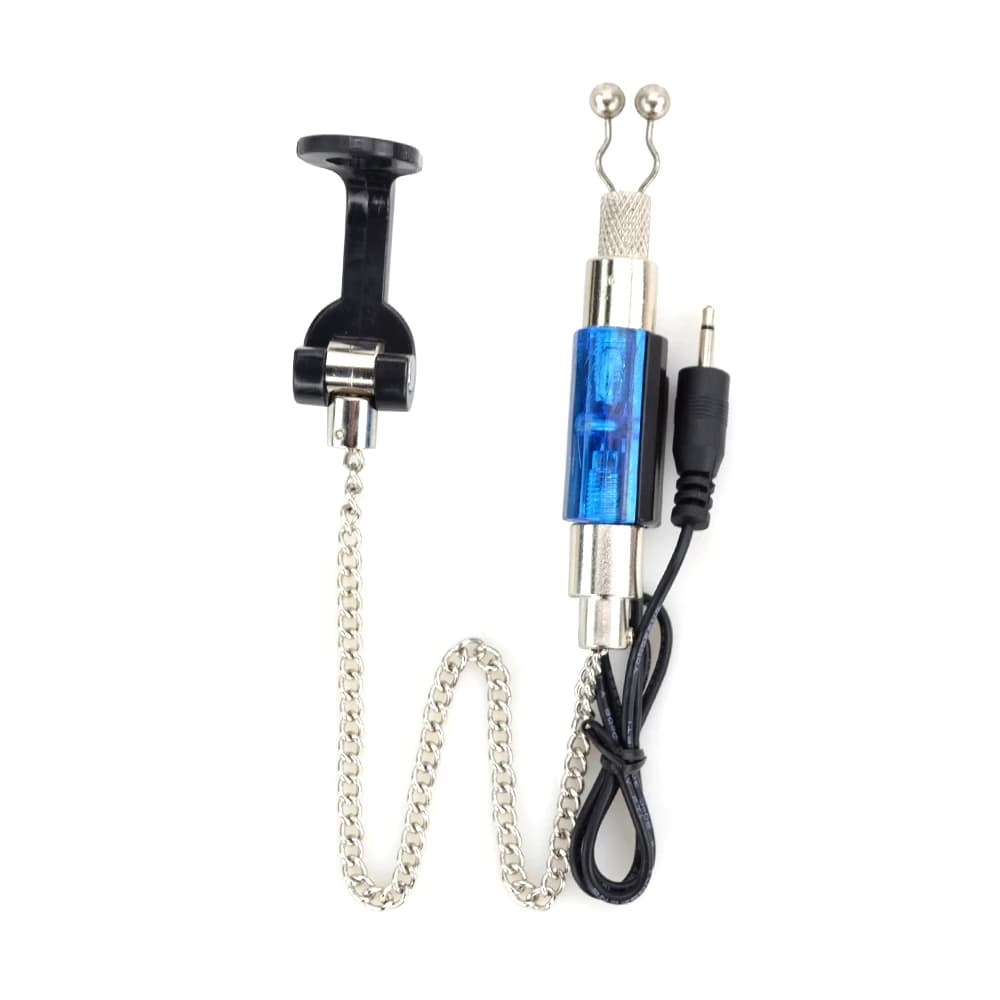 Indicateur swinger LED illuminé Hirisi 1 pièce en acier inoxydable pour alarme de touche carpe