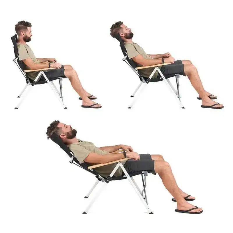 Transat extérieur Naturehike aluminium réglable pliant pêche camping plage chaise longue jardin