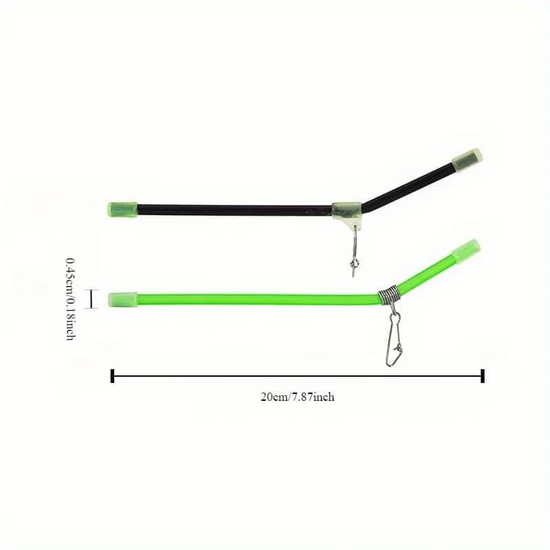 20 Anti-Emmeleur Feeder Pêche Mer Luminiscent Avec Tube Snap Connecteur Équilibre Accessoires