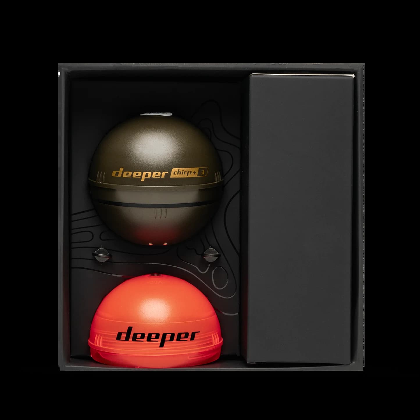 Deeper Smart Sonar Chirp+3 3ème génération avec cartographie GPS 3D et batterie 15H pour pêche mobile