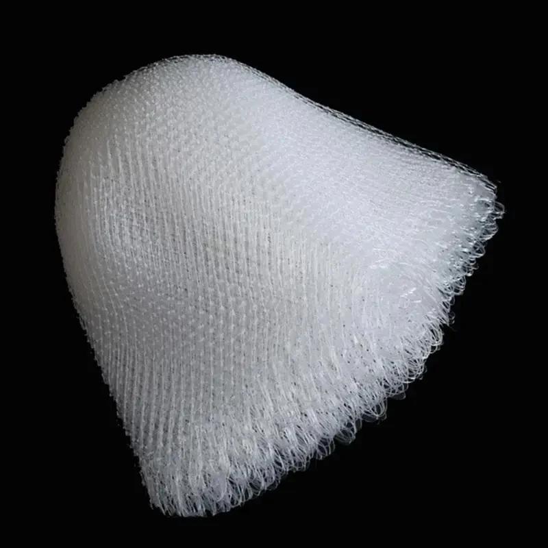 Filet de pêche double ligne en maille tressée 40 à 80 cm pour truite et perche,