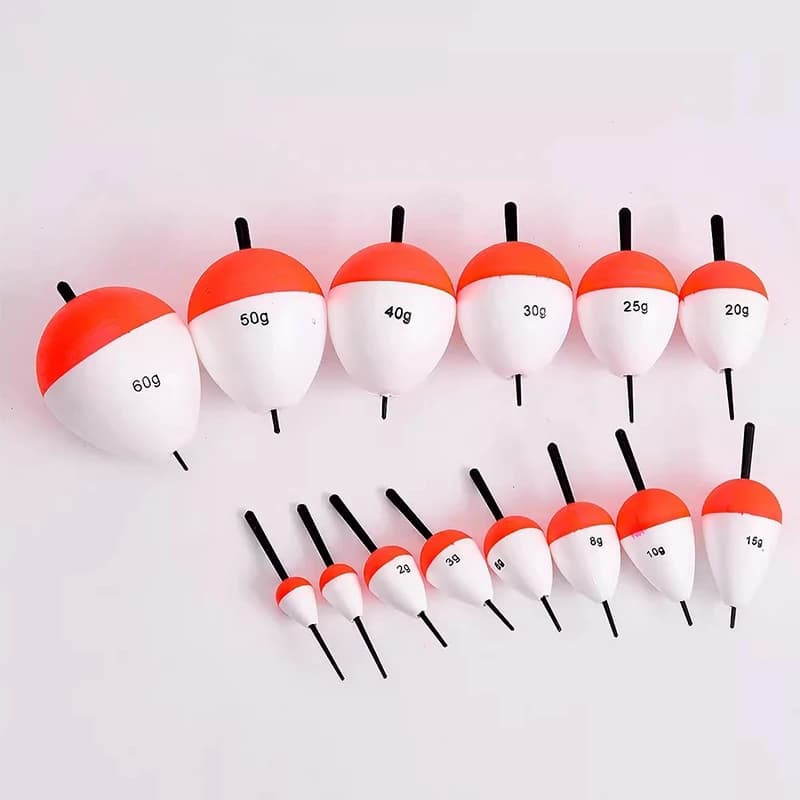 5 flotteurs pêche EVA mousse 2g à 60g pêche leurre appât flottabilité réglable accessoire polyvalent