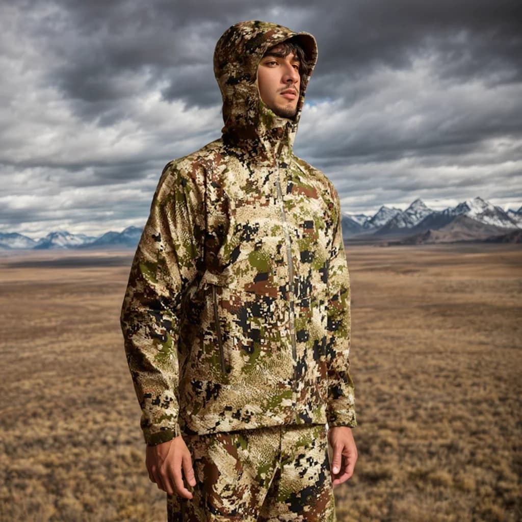 Veste de pluie chasse homme point de rosée camouflage pêche vêtements chasse imperméable