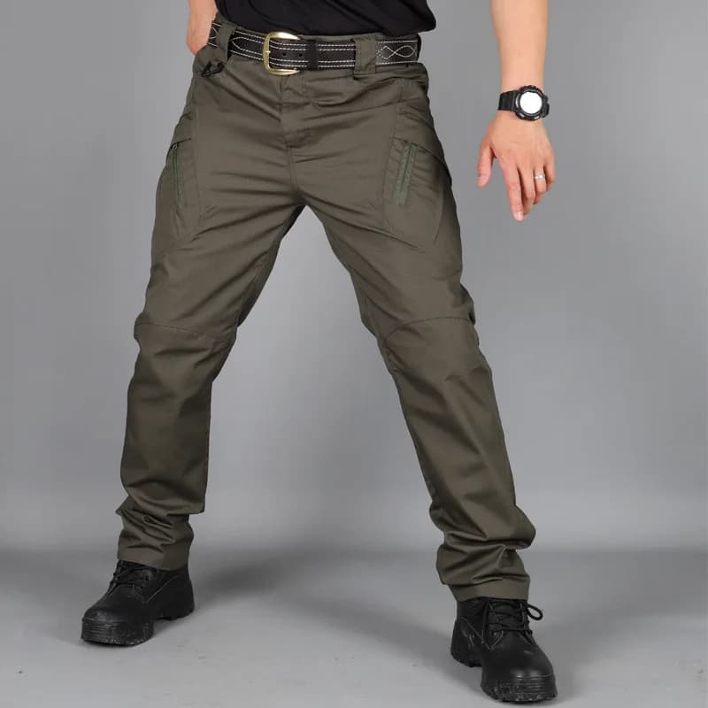 Pantalon cargo pêche tactique grande taille 6XL multi-poches pour homme pêche travail
