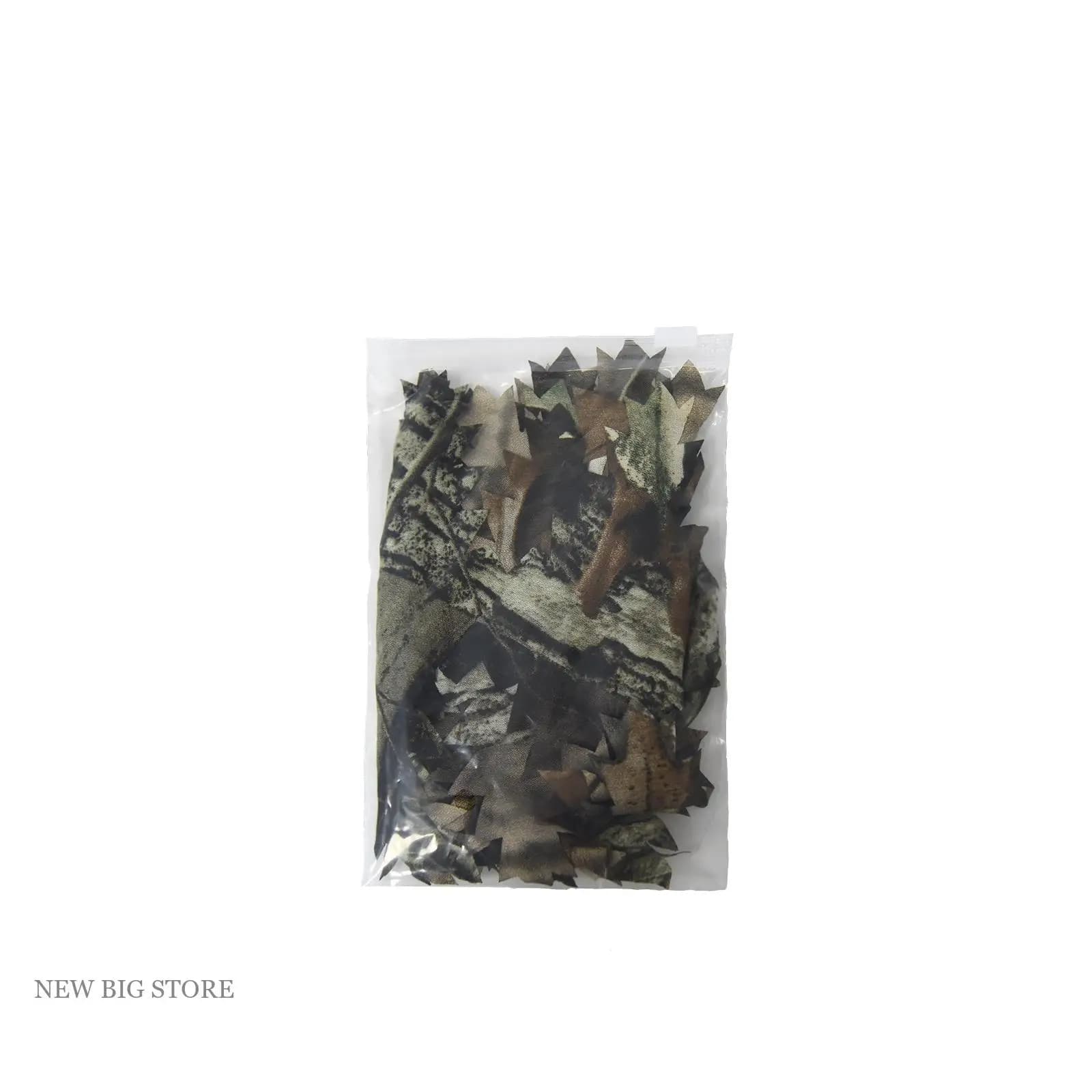 Feuilles découpées laser 3D pour camouflage chasse affûts enveloppes fusil ghillie suits DIY
