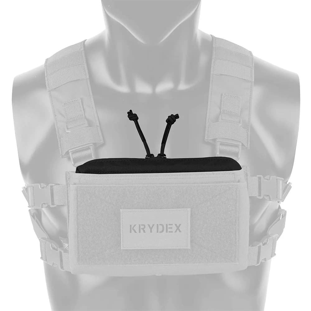 Insert de poche KRYDEX MK3 MK4 pour chest rig - Couverture à double fermeture éclair