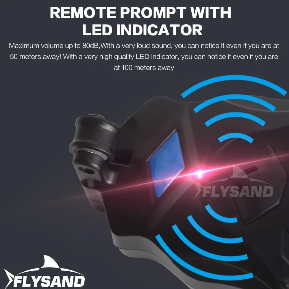 Alarme électronique de touche sensible FLYSAND avec buzzer et caoutchouc doux