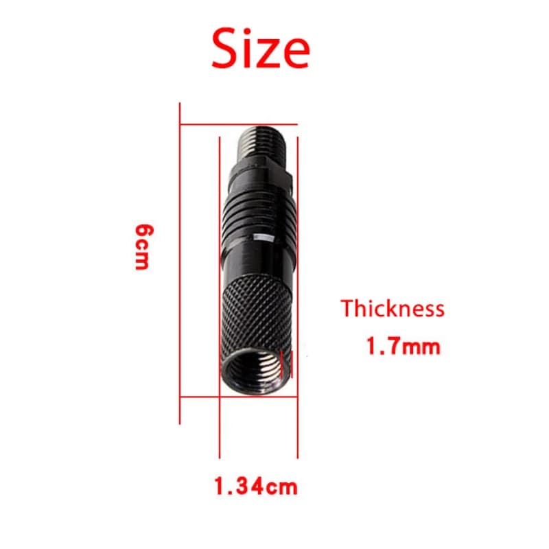 Connecteur rapide dégagement rapide aluminium 2025 pour support canne et rod holder pêche accessoire