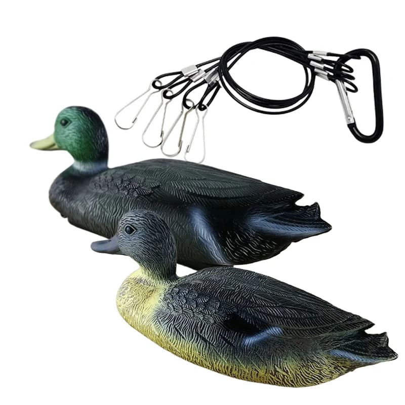 Ancres leurres gibier d'eau anti-rouille - système étalement naturel mouvement chasse canard