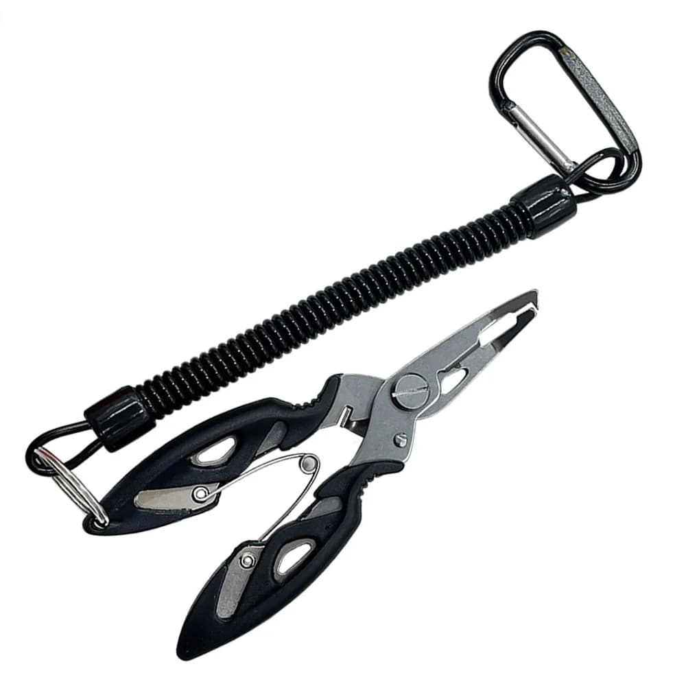 Pince à leurres multifonction en acier inoxydable 21/17 cm pour contrôle et décrochage du poisson