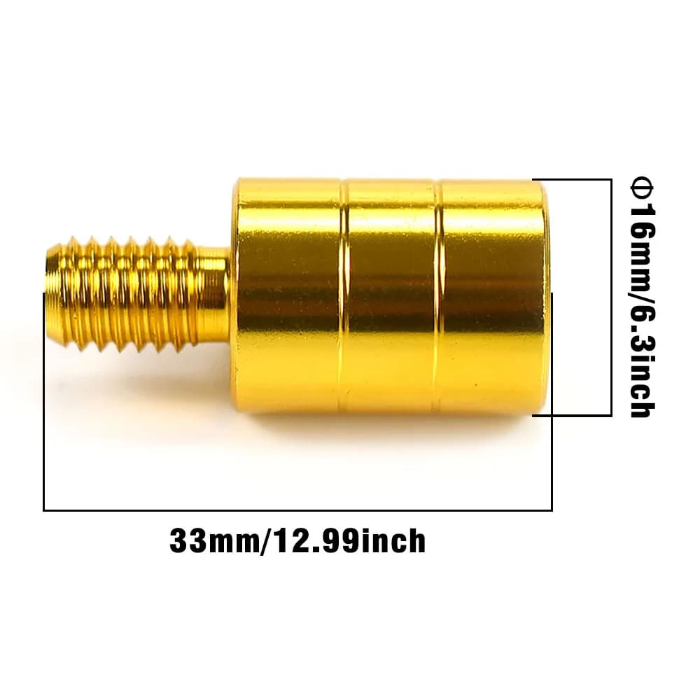Adaptateur connecteur filet épuisette M6 M8 M10 M12 vis montage pêche accessoires
