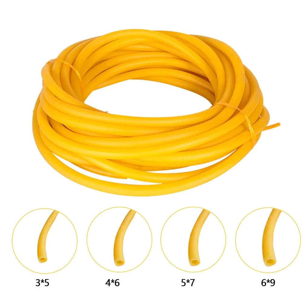Élastique tube latex naturel 1m pour fronde catapulte pêche chasse accessoires tir élastique médical
