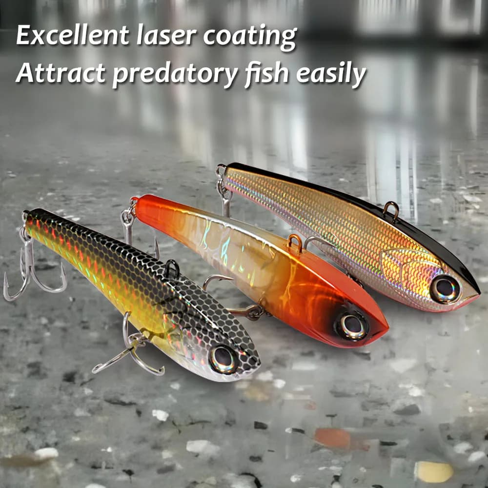 Leurre vibration GOBAIT High Pitch VIB 10g 17g 34.5g - pencil coulant pour pêche longue distance