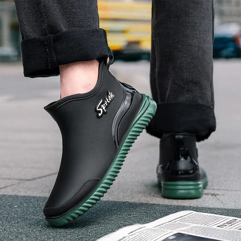 Chaussures pêche homme imperméables antidérapantes chef cuisine PVC respirantes wading outdoor