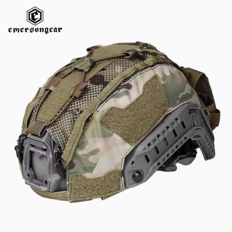 Housse casque Emersongear Ultra-High Cut pêche - Compatible Fast SF pour pêche technique
