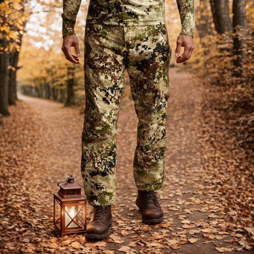 Pantalon camouflage pêche chasse imperméable coupe-vent point de rosée outdoor homme