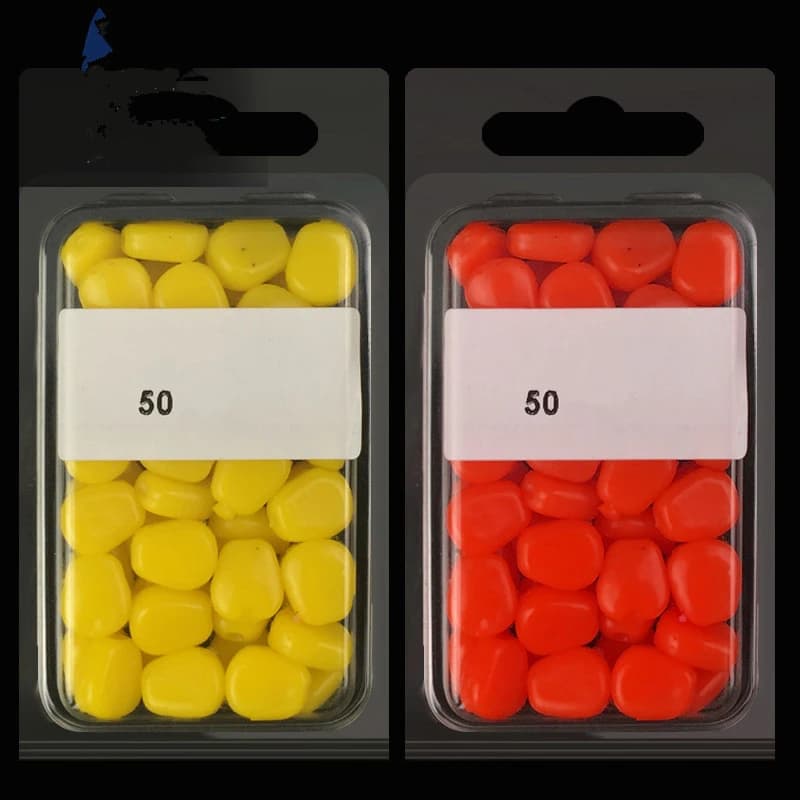 Leurres souples maïs artificiel 50-125 pièces odeur maïs pour pêche carpe crucian accessoires
