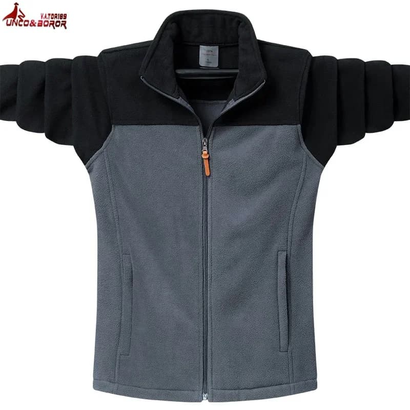 Veste grande taille pêche 6XL à 8XL - Vêtement confortable pour pêcheurs aux mensurations spécifiques